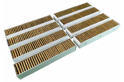 Produktbild von AIR2GO Aktivkohlefilter als Ersatz für Neff CleanAir Plus 17005512 / Z92WWB1X6 (8 Stück)