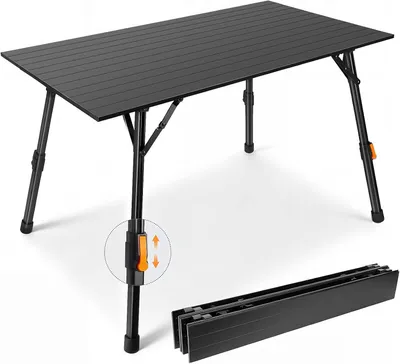 Produktbild von Faltbarer, tragbarer Picknick- und Campingtisch für den Außenbereich