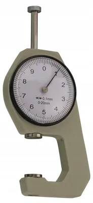 Obrázek produktu pro Gimex 209.303 Tloušťkoměr 0-20 mm hodinový