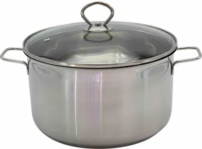 Produktbild von Karl Krüger Manhattan, 5 l, Edelstahl, Keramik, Gas, Halogen, Induktion, Versiegelte Platte, Edelstahl, Edelstahl, Edelstahl