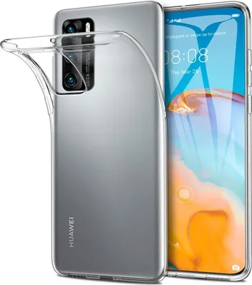 Immagine prodotto di Custodia per Huawei P40 - Custodia trasparente per cellulare Custodia protettiva antigraffio ultra sottile Phonillico®