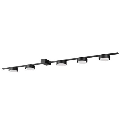 Zdjęcie produktu dla MasterLED LED lampa sufitowa GX53 Zola x5 90 cm czarny