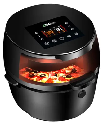 Heißluftfritteuse 8 l, Digital, LED, Touch, 1500 W, Drehsystem