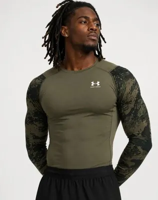 Obrázek produktu pro Under Armour UA HG Armour Comp CB LS-GRN - XS