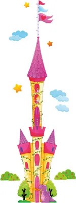 Produktbild von Sticker - Messlatte Schloss, 152cm
