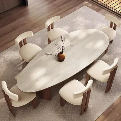 Produktbild von Esstisch, Vintage Esstisch, Esstisch für Zuhause, Tisch, Esstisch für mehrere Personen,200*100*75cm