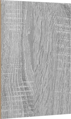 Produktbild von vidaXL Dekoplatten 150 pcs Graues Sonoma 15 x 21 x 0,27 cm