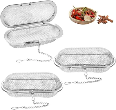Immagine prodotto di Setaccio da cucina in acciaio inossidabile 304, resistente alla corrosione e al calore (fino a 200 °C), ideale per preparare marinature