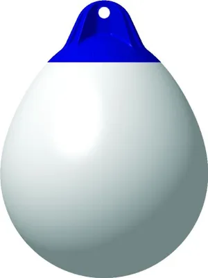 Produktbild von Ocean Heavy Duty R4 White/Blue 52 cm Kugelfender