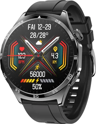 Obrázok produktu pre MT300 Smart Watch, 1,43 palca, monitorovanie srdcového tepu a spánku, inteligentné hodinky pre mužov a ženy, fitness hodinky s viac ako 50 športovými režimami, Android iOS