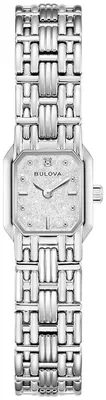 Bulova 96P263 Damenuhr Quarz Goddess of Time Silberfarben 1