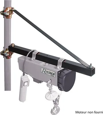 Image de Potence pivotante 75cm 500kg - Ribitech - PP75/500 -