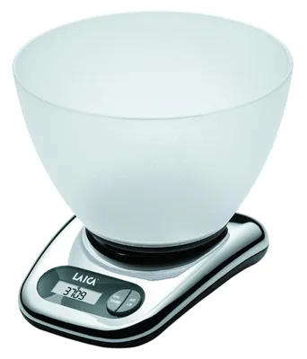 Produktbild von Laica BX9240, Elektronische Küchenwaage, 5 kg, 1 g, LCD, CR2032, 170 mm