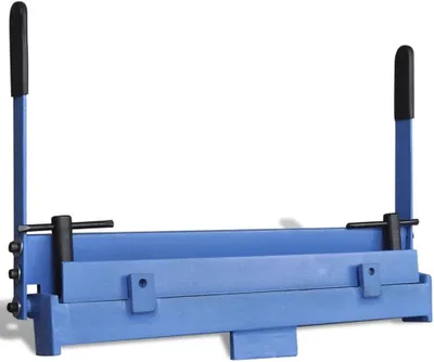 Imagen del producto de Máquina dobladora de láminas y plegadora con un ancho de trabajo de 450 mm, con revestimiento de hierro fundido