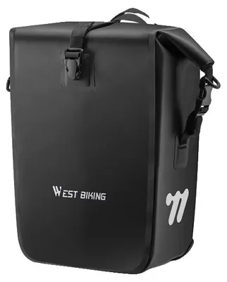 Produktbild von Fahrradtasche, wasserdicht, Schnellverschluss-Schnalle, Schwarz 1PC