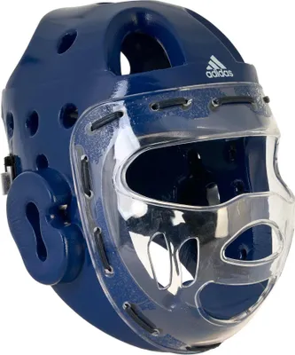 Produktbild von adidas Kopfschutz Dip blau mit Maske M