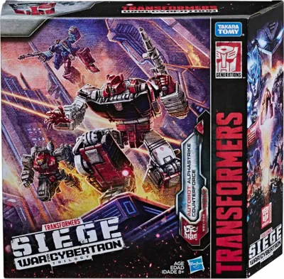 Zdjęcie produktu dla Figurka Transformers War For Cybertron Alphastrike Counterforce, 13 cm