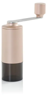 Obrázok produktu pre Kávomlynček AdHoc Moro, svetlohnedý, keramické mlecí mechanizmus CeraCutXL®, plast/nerezová oceľ, priemer 5,6 cm, výška 18,8 cm, vrátane kľuky s priemerom 14 cm