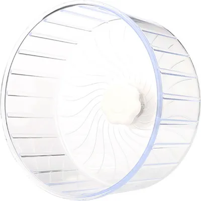 Produktbild von Geräuschloses Hamsterrad, Doppellagerachse, abgerundete Kante, leiser Spinner, Hamster-Laufräder für Rennmäuse, Zwerghamster