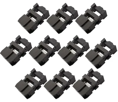 Zdjęcie produktu dla 10 sztuk gniazda IDC, 6-pinowe, 2x3P, 2,54 mm