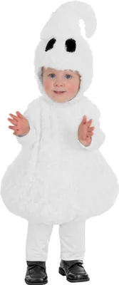 Produktbild von Süßes Gespenst Plüschkostüm für Babys Kindergröße: 62-68