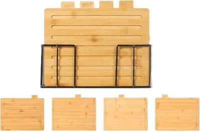 Imagen del producto de Tabla de cortar para alimentos, tabla de madera para cortar