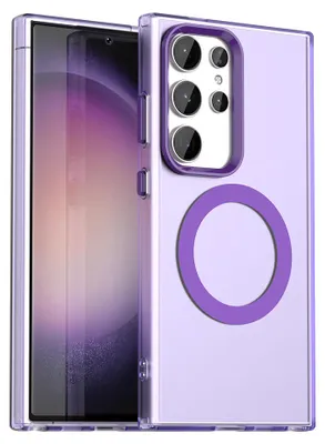 Obrázok produktu pre Techsuit - CandyCase MagSafe ochranný obal na Samsung Galaxy S23 Ultra - fialové