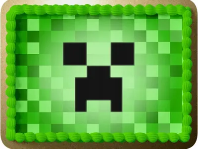 Produktbild von Quadrat Essbar Game Quadratische Zeichen Pixel TNT Tortenaufleger Torte Tortenbild Zuckerbild Game Premium 0,6mm