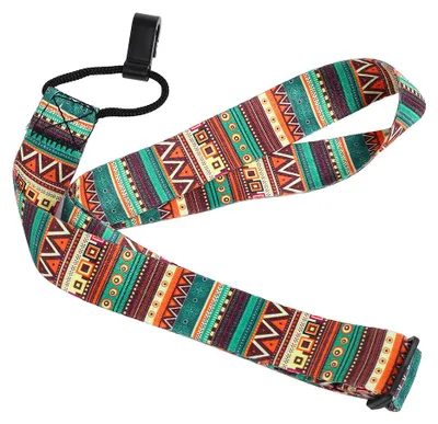 Produktbild von Verstellbarer Nylon-Universal-Ukulelengurt mit Haken für Mini-Gitarre