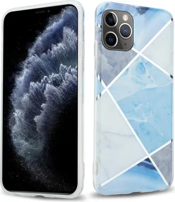 Immagine prodotto di Cadorabo custodia protettiva per Apple iPhone 11 PRO custodia in TPU blu custodia per cellulare Custodia Cover
