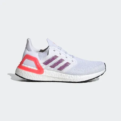 Produktbild von Adidas Ultraboost 20 W Ftwwht/Gloprp/Echpnk 38