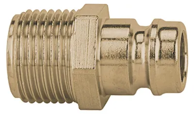 Produktbild von Riegler Temperier-Einstecknippel DN 9 mit AG, mit Absperrventil, G 1/4