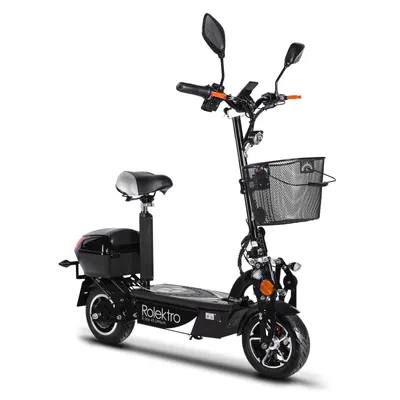 Produktbild von Rolektro, E-Joy 45 Lithium, Schwarz, 48V-20AH Akku, 1000 Watt