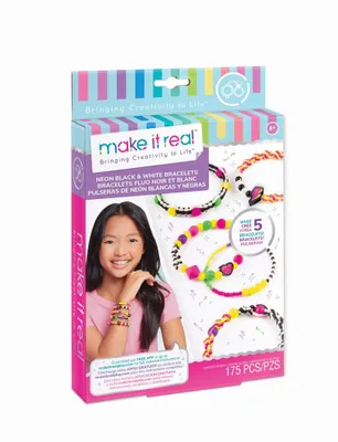 Produktbild von Make it Real MR1209, Armbänder-Bastelset für Kinder, 8 Jahr(e), Mehrfarbig, 175 Stück(e)