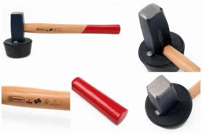Obrázek produktu pro CONNEX COX622256 CONNEX Fliesenlegerhammer 2.400 g Kopf: Gummi