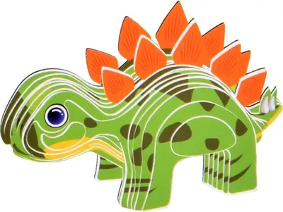 Productafbeelding van JOKOMISIADA 3D Puzzel, Dinosaurussen, Stegosaurus, 36 stukjes