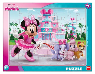 Obrázek produktu pro Dino Puzzle Minne s pejsky 40 dílků deskové