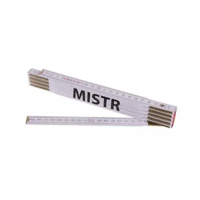 Image de Levior Mètre pliant 2m MISTR (PROFI, blanc, bois)