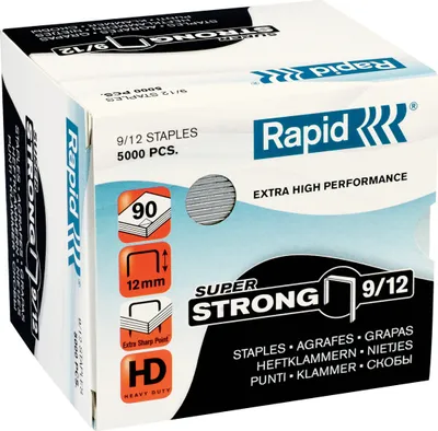 Produktbild von Rapid 9/12 Klammerpack 5000 Heftklammern