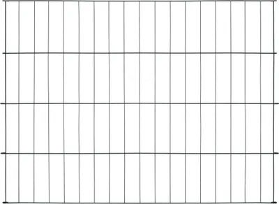Produktbild von vidaXL Gartenzaun Set 115x79 cm Grün