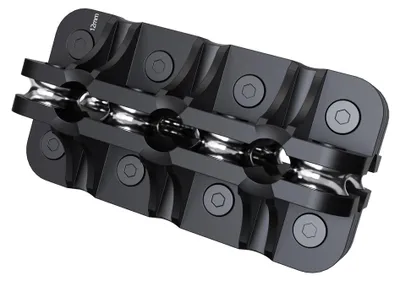 Rohrrichtgerät 12 mm, 4-Rad-System für Kupfer- und Stahlrohre