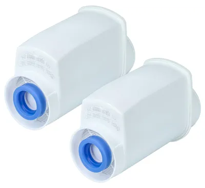 Produktbild von vhbw 2x Wasserfilter Filter kompatibel mit Siemens CT636LES1, CT636LEW1, CT636LES6, TE502206RW, TE501201RW Kaffeevollautomat, Espressomaschine Weiß