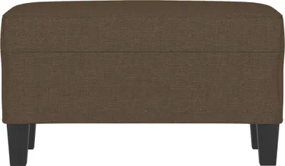 Produktbild von (Design 2026） Sitzbank Braun 100x35x41cm Stoff - HOMMIE 781316 - Sitztruhen