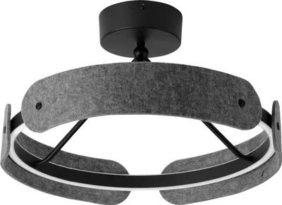Produktbild von Decor Curve Felt Ceiling 33W 830 Dark Grey