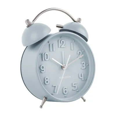 Produktbild von Karlsson - Wecker Iconic - Blau - Ø11cm