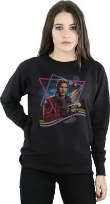 Produktbild von Marvel - "Guardians Of The Galaxy" Sweatshirt für Damen BI6339 (XXL) (Schwarz)