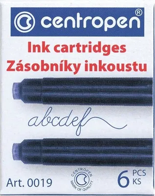 Produktbild von Atramentové bombičky Centropen 0019, 6 ks
