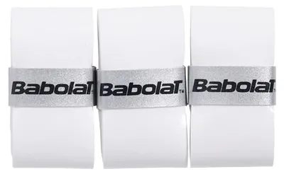 Obrázek produktu pro Babolat – omotávka „Pro Tour 2.0 Comfort“ (balení po 3 ks) PP10487 (jedna velikost) (bílá)
