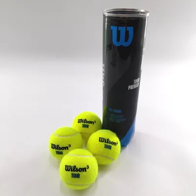 Produktbild von Wilson Tennisbälle Tour Premier gelb 4er Dose WRT119400 Sportzentrum