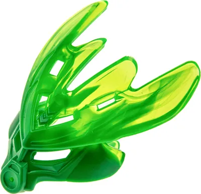 Produktbild von 1x Lego Bionicle Figur Maske hell transparent grün Kanohi Dschungel 19149pb06